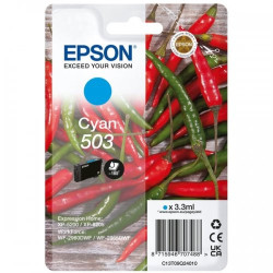 Epson 503 - cartouche originale C13T09Q24010 - Cyan