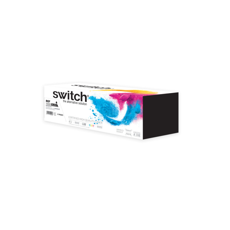 SWITCH Toner compatible avec ML-2010D3ELS, MLT-D119SELS, ML-1610D2ELS, J9341, 59310109, J9833, 59310094, 106R01159 - Noir