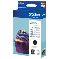 Brother B123B Cartouche originale LC123BK - Noir