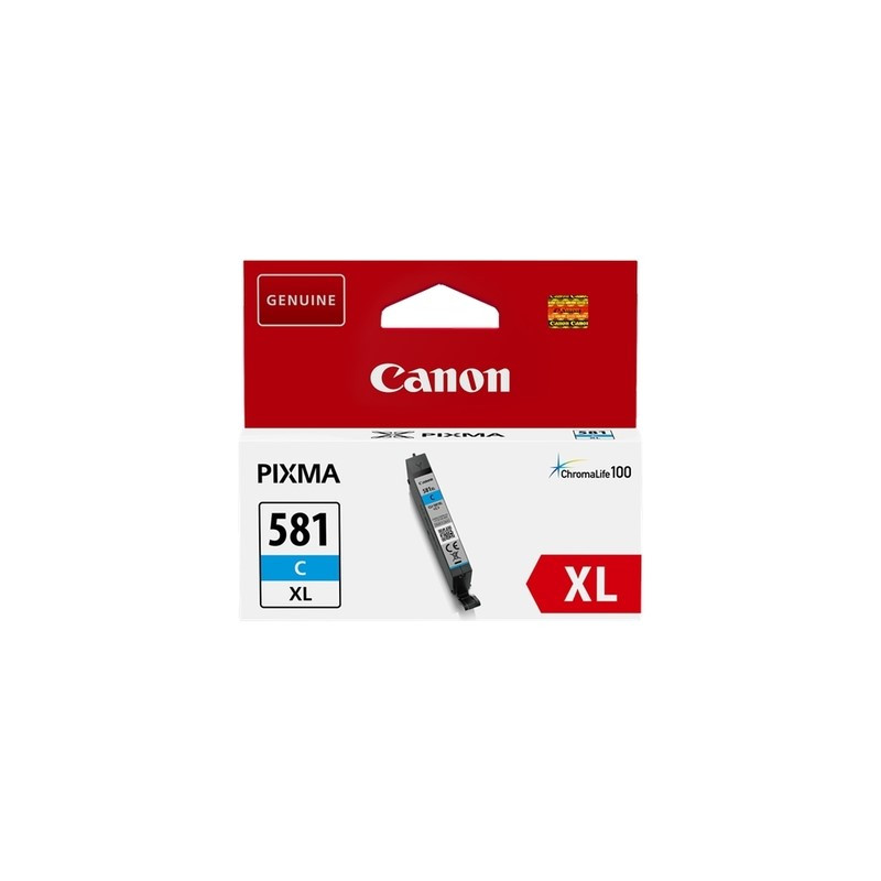Canon UCLI581CXL Cartouche originale 2049C001 - Cyan