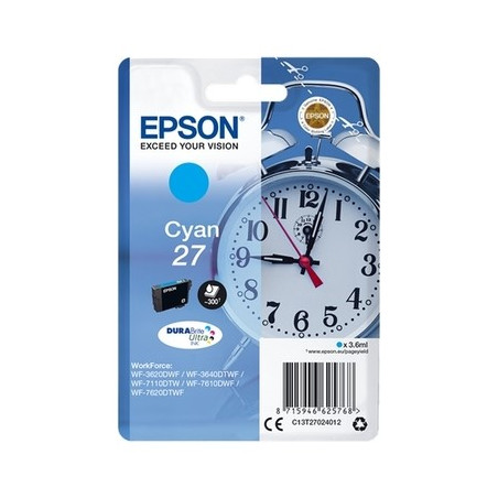Epson UT2702 Cartouche originale T270240 - Cyan