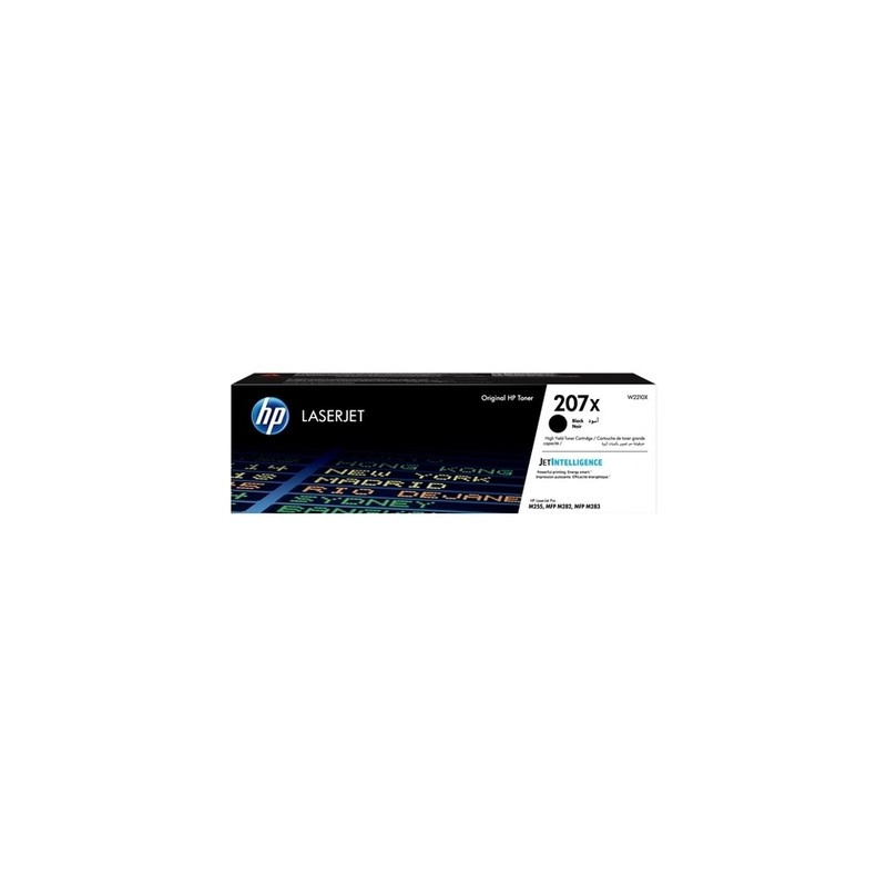 Toner authentique Hp W2210X, 207X - noir