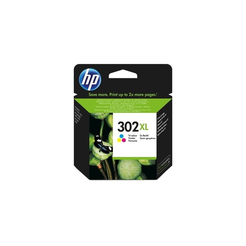 hp H302CLXL Cartouche originale F6U67AE - Tricolor