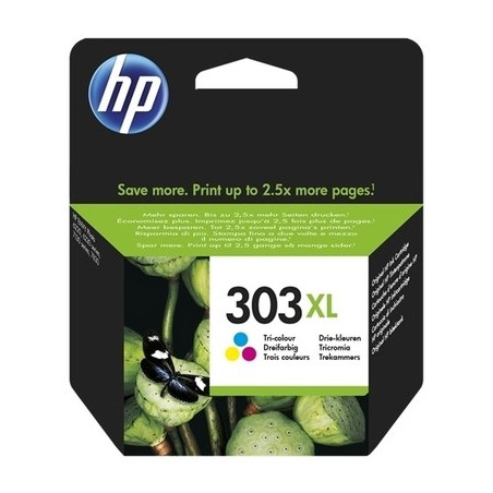 hp U303CLXL Cartouche originale T6N03AE - Tricolor