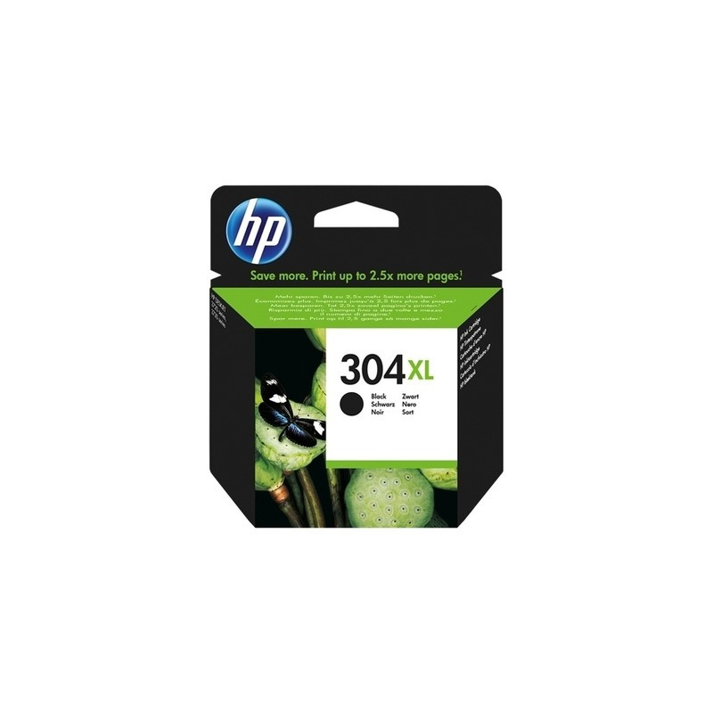 hp U304BXL Cartouche originale N9K08AE - Noir