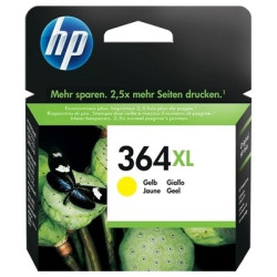 hp H364YXL Cartouche originale CB325EE - Jaune