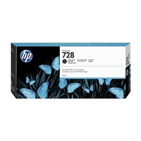 hp U728XLMB Cartouche originale F9J68A - Noir Mat