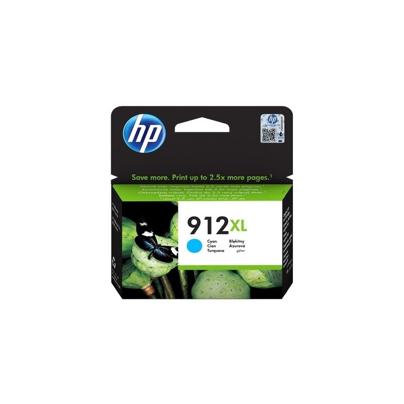 hp U912XLC Cartouche originale 3YL81AE - Cyan