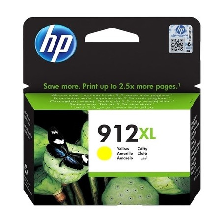 hp U912XLY Cartouche originale 3YL83AE - Jaune