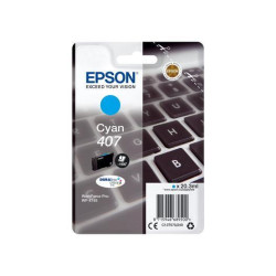 Epson E407C Cartouche originale C13T07U240 - Cyan