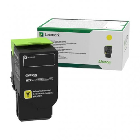 Lexmark 332H - Toner authentique RETURN C332HY0 - Yellow