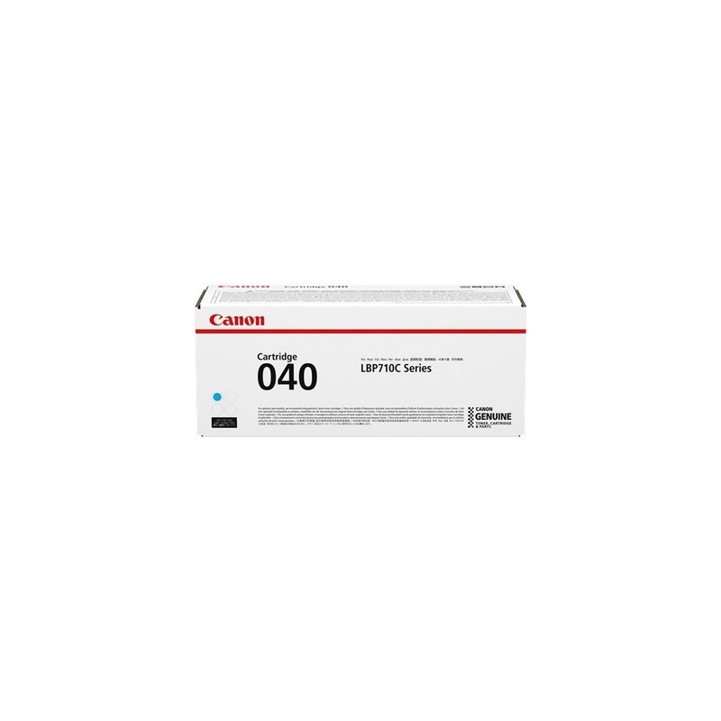 Canon 40 - Toner authentique 040, 0458C001 - Cyan