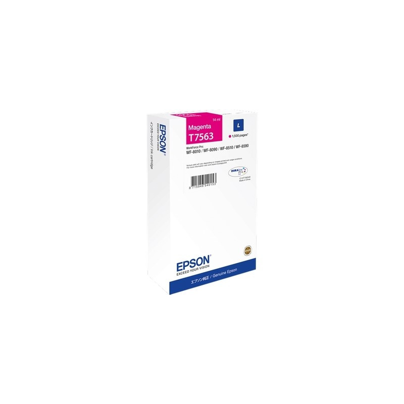 Epson E7563 Cartouche originale C13T756340 - Magenta